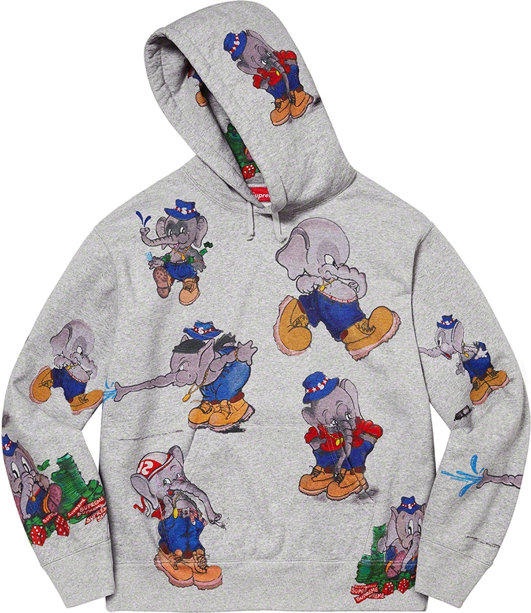 Elephant Hooded Sweatshirt view 4